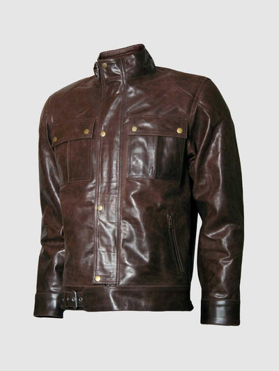1970's Men Vintage Leather Jacket