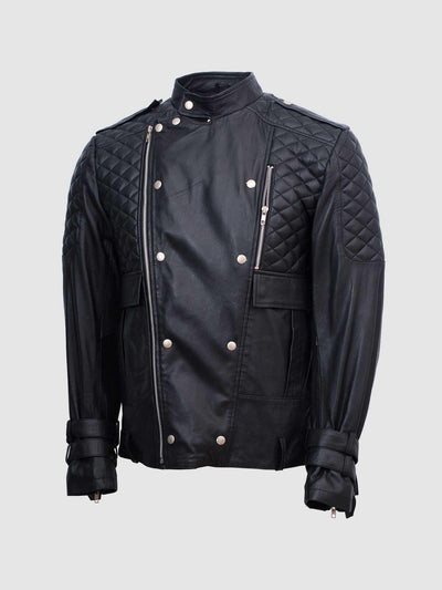 Lightweight Black Biker Jacket