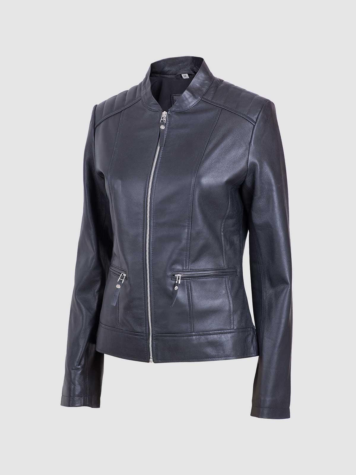 Female Lightweight Sheep Jacket | Leather Jacket Master