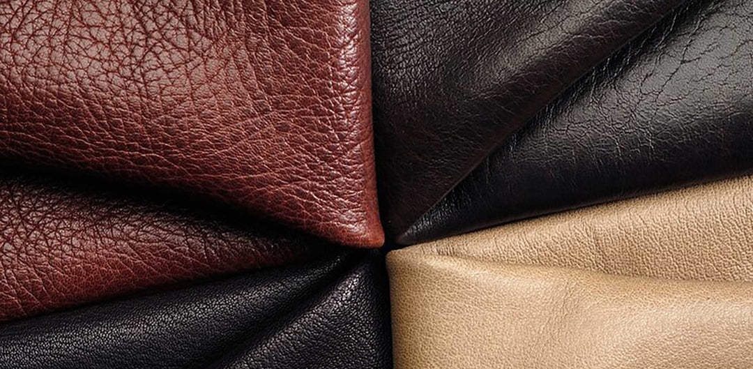 Faux leather guide