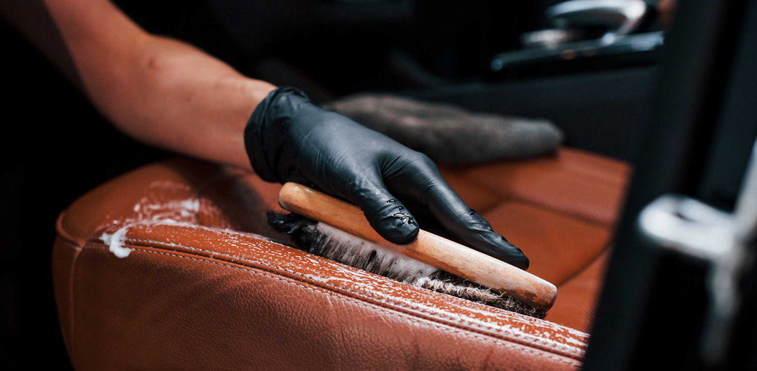 How to clean leather car seats