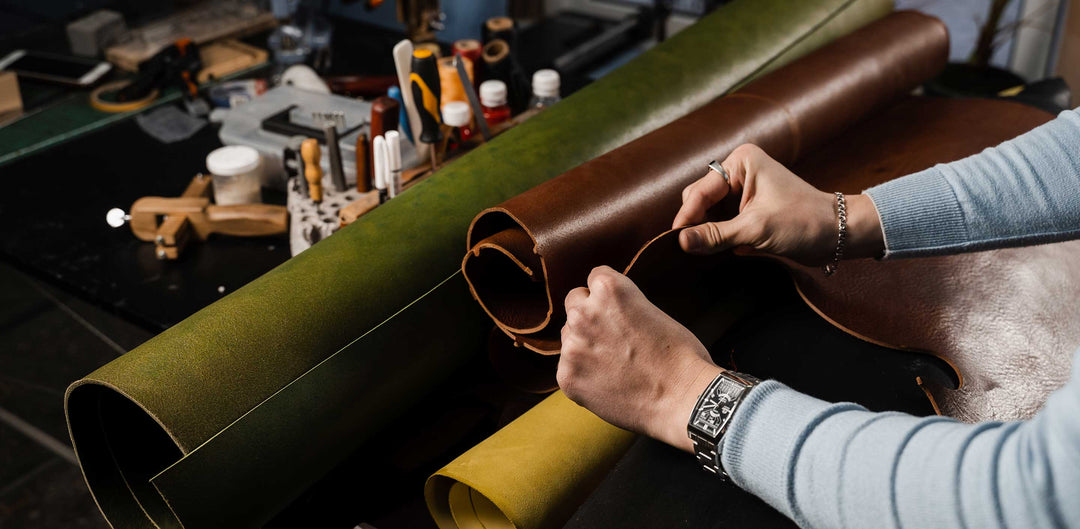 waxed leather guide