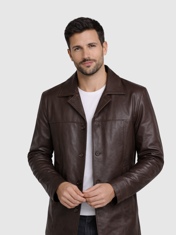 Brown Chic Cut Men&