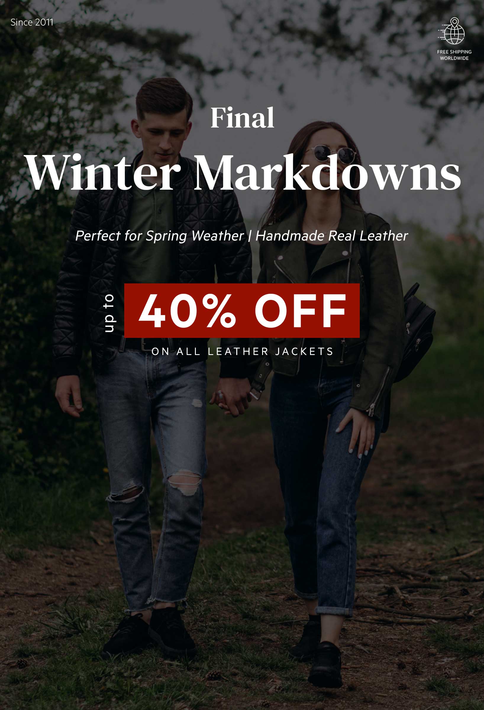 best real leather jackets for men and women winter sale up to 40 percent off