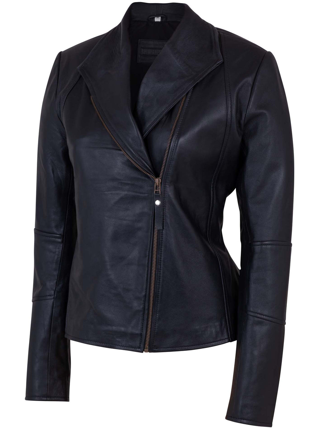 Black Biker Leather Jacket Women – Motorcycle Casual Style