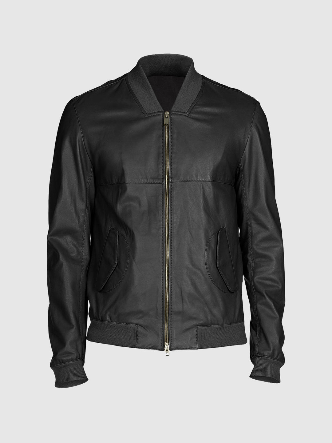 Phantom Drift Mens Bomber Jacket | Leather Jacket Master