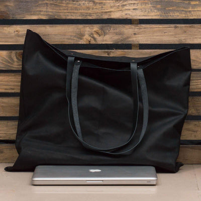 MONT5 Katpana Extra Large Soft Leather Tote Bag - Leather Jacket Shop