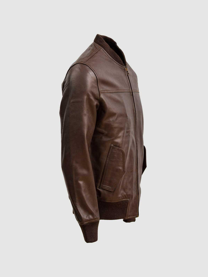 Brown Bomber Jacket