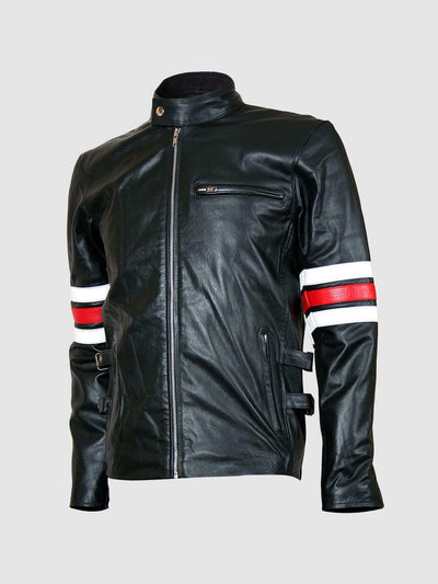 Men's Leather Motorcycle Jacket