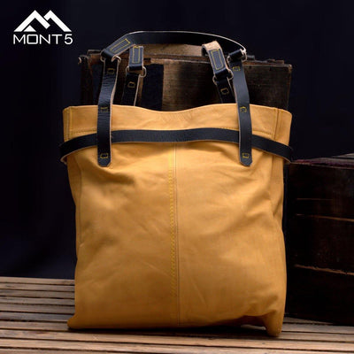 MONT5 Birir CarryAll Extra Large Soft Leather Tote Bag - Leather Jacket Shop