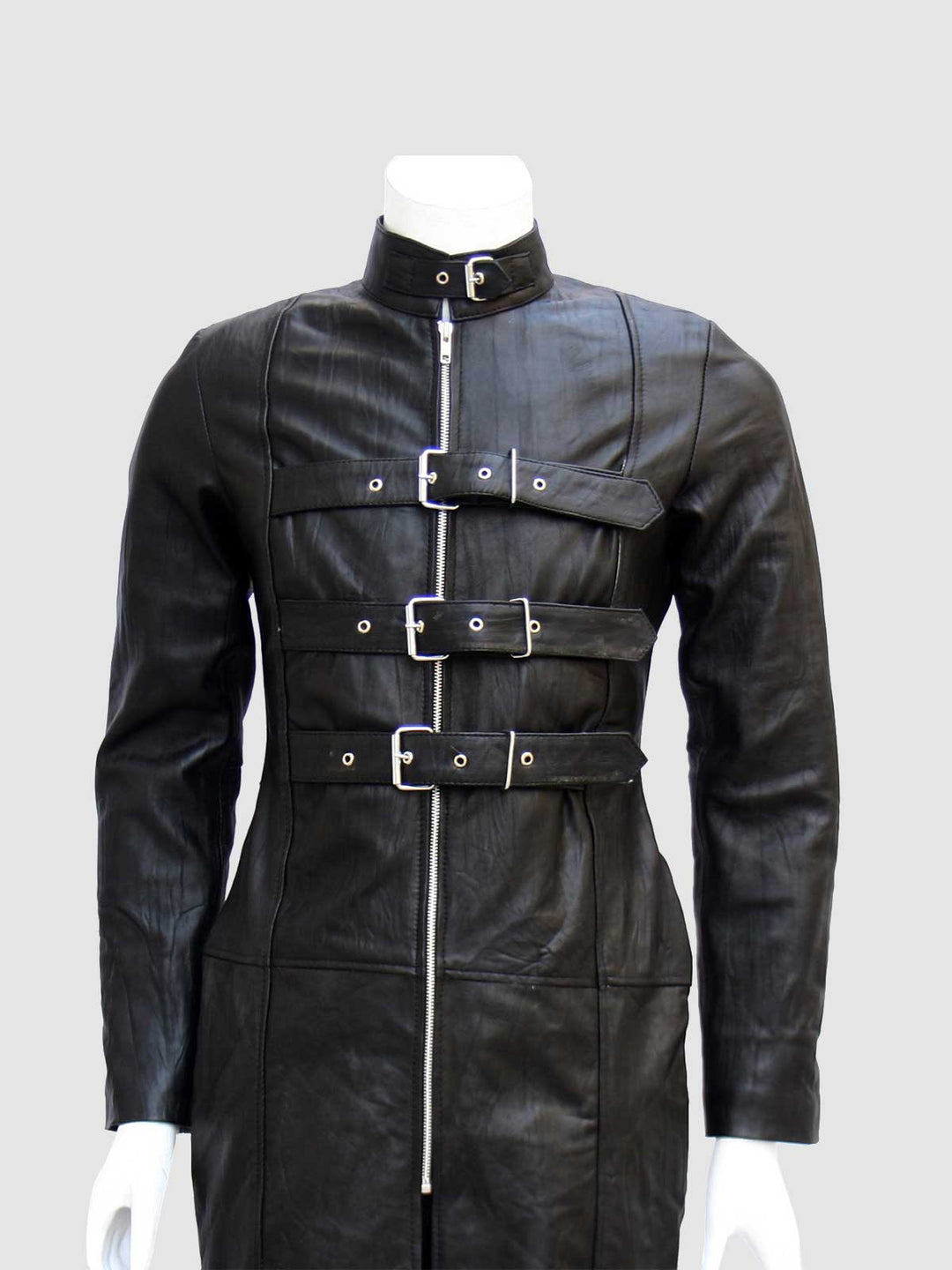 Leather Trench Coat