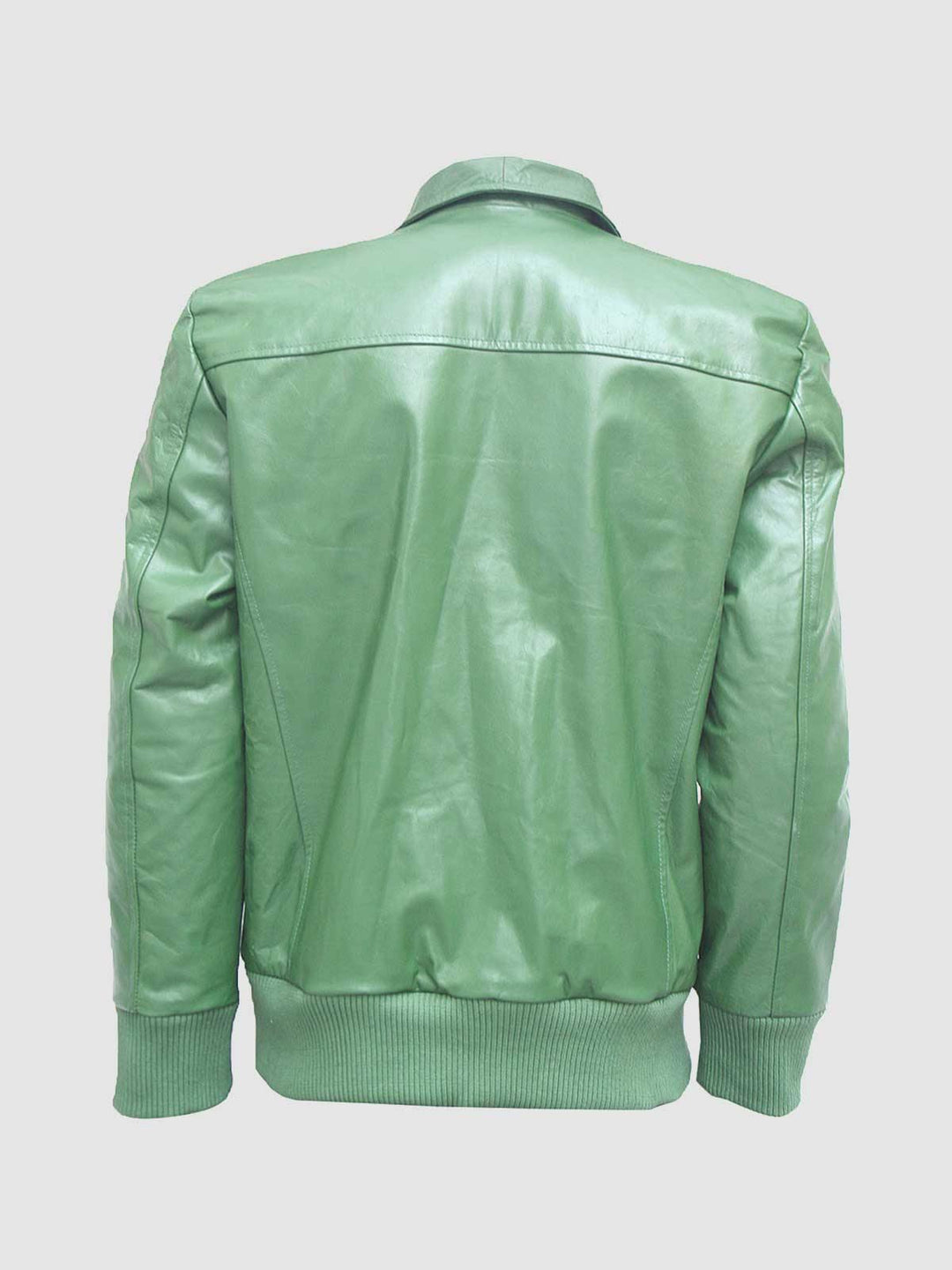 【USED】 LUZeSOMBRA jacket green L Men's Light Green Leather Jacket | Leather Jacket Master