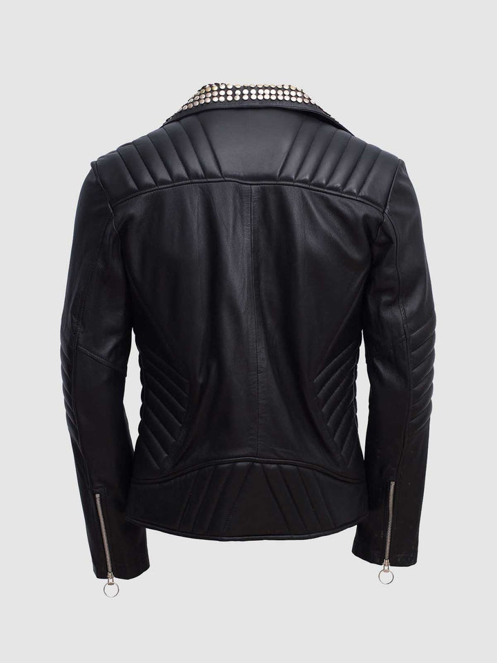 Spiked Leather Jacket