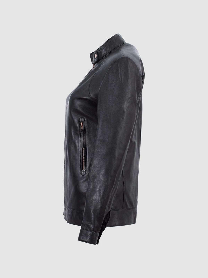 Black Biker Jacket