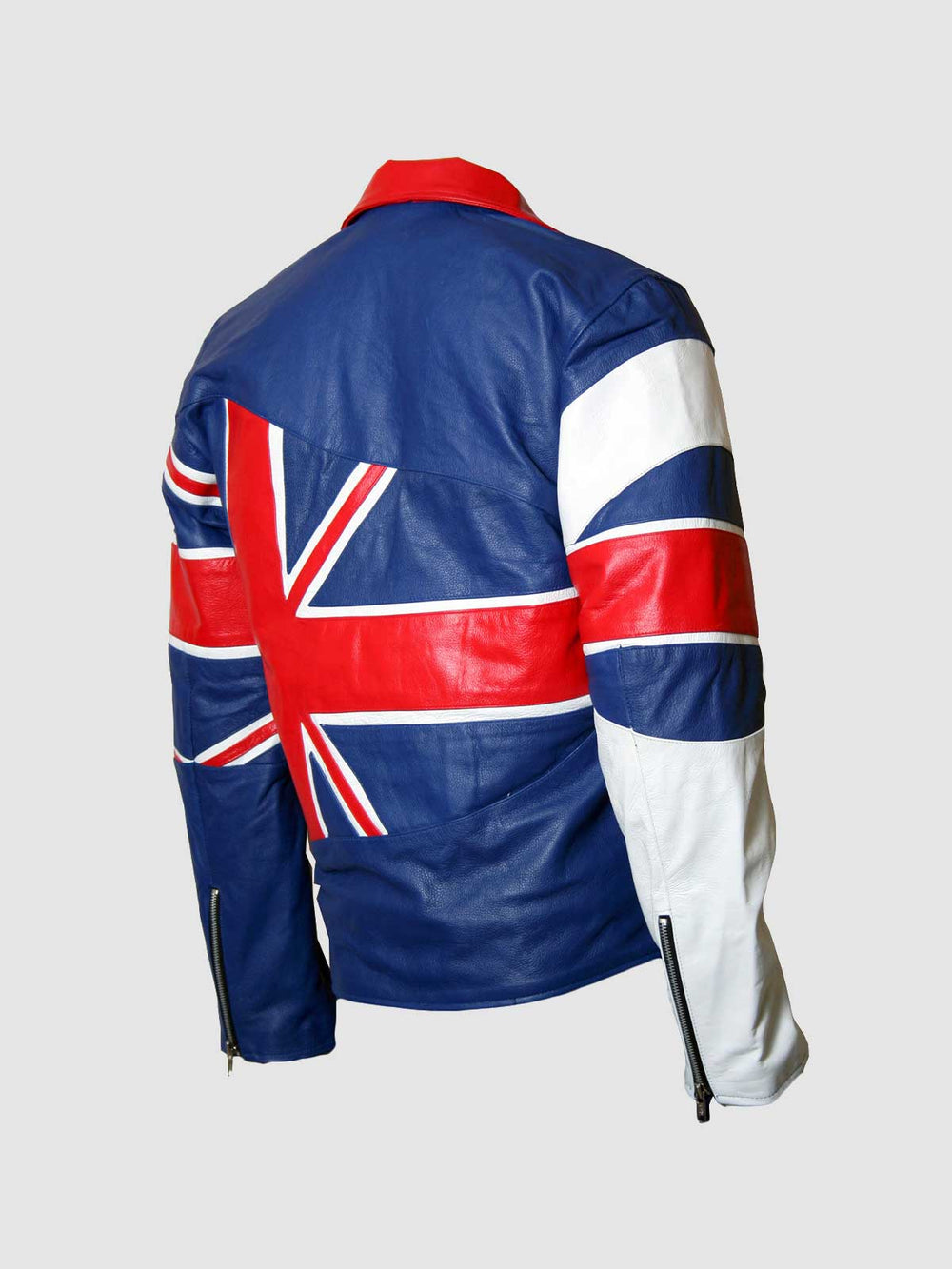 British Flag Leather Jacket