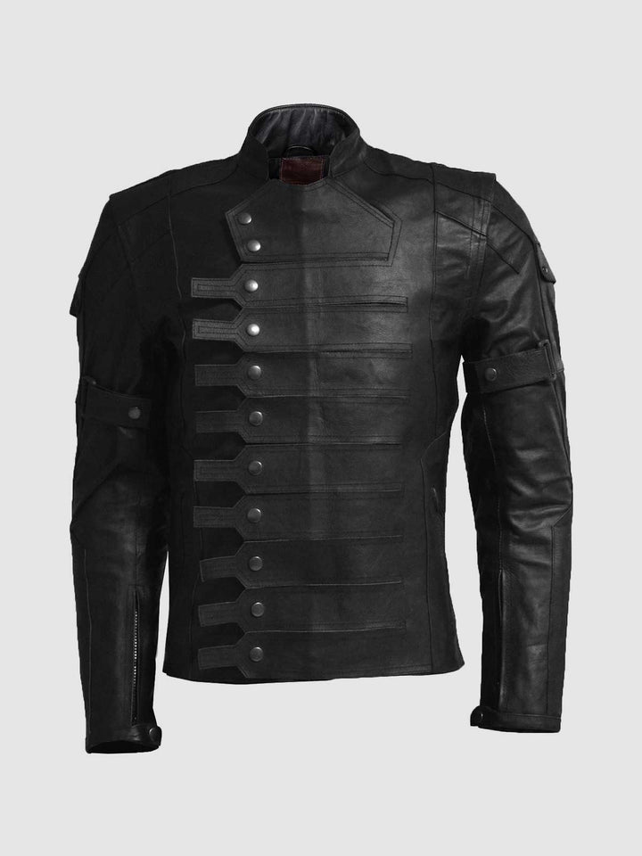 Classic Motorbike Jacket front view