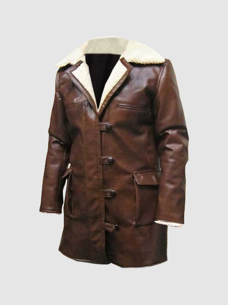 lost NUTEMPEROR PU LEATHER COAT 最終値下げ Men's Long Leather Coat With Fur | Leather Jacket Master