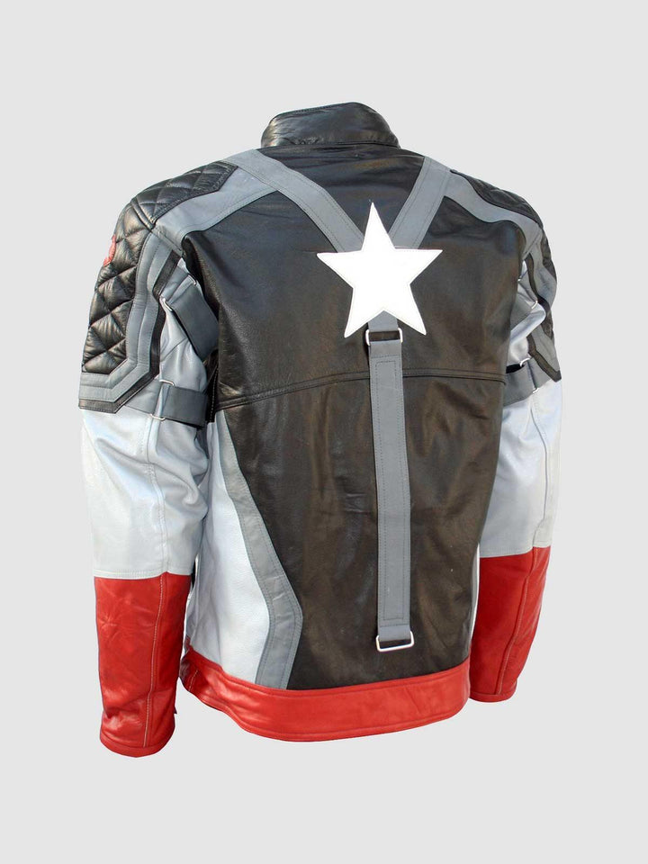 Men's Modern Leather Motorcycle Jacket Leather Jacket Master