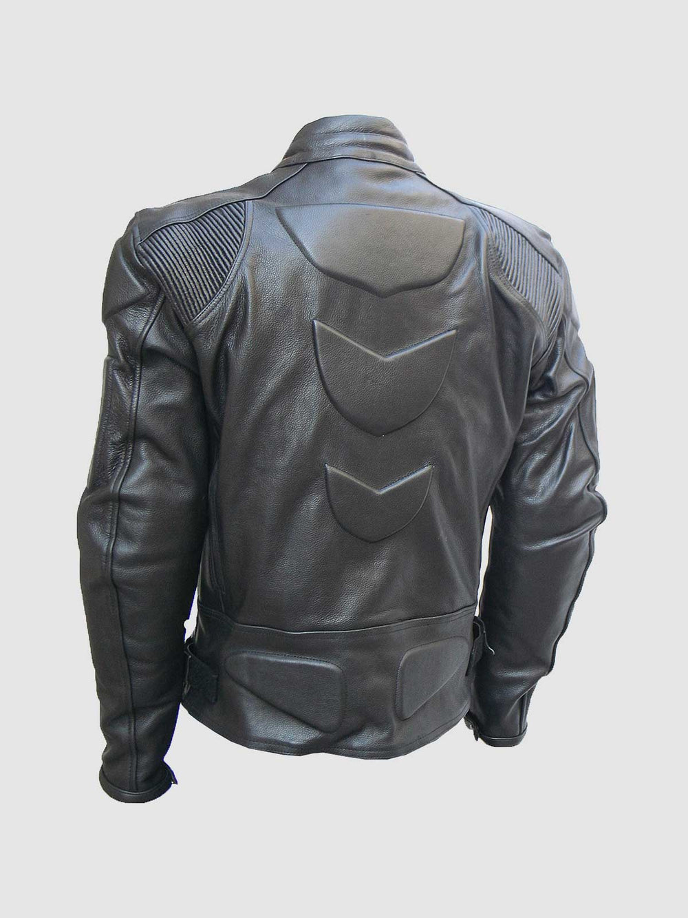 Leather Racing Motorcycle Armor Jacket