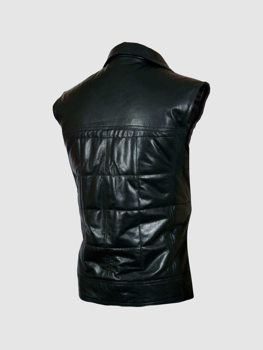 Quilted Leather Vest