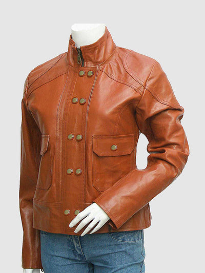 Women's Vintage Leather Jacket