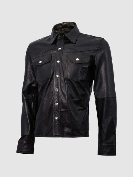 ジャケット・アウター C.M.M. Dear Leather Shirts Jacket XL C.M.M. Dear Leather Shirts Jacket XL