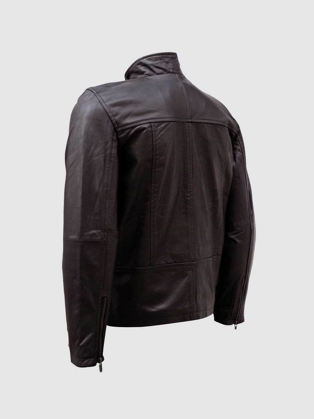 Brown Biker Jacket