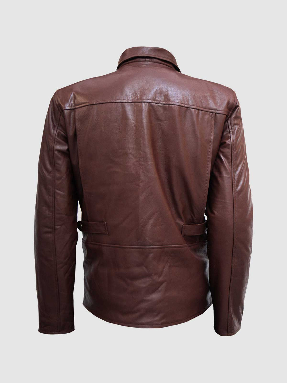 Brown Leather Motorcycle Jacket