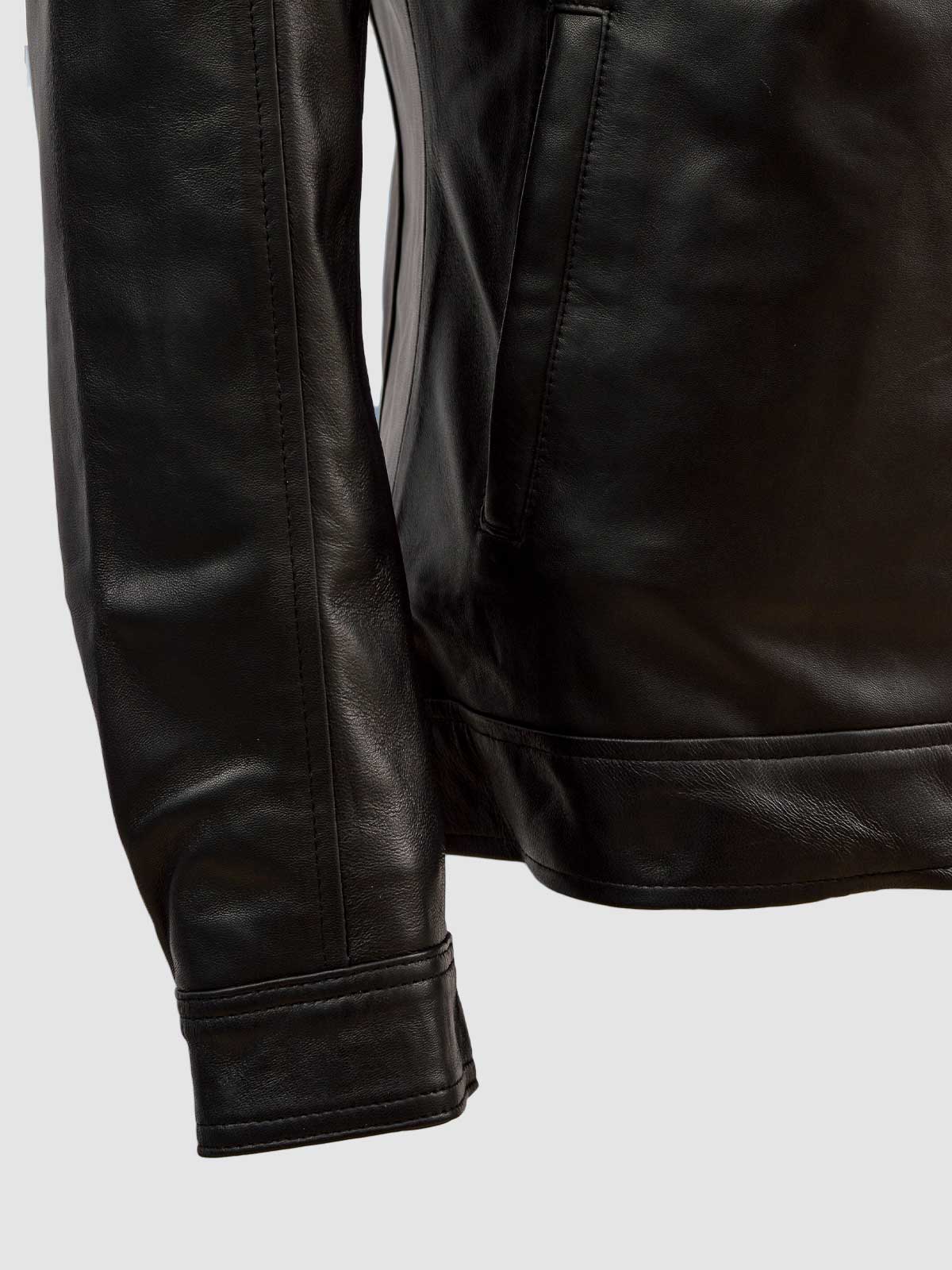 Men's Cafe Racer Leather Jacket | Leather Jacket Master