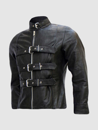 Leather Trench Jacket