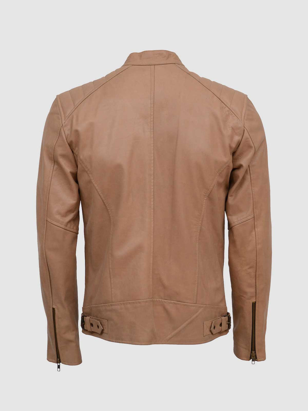 Light Tan Leather Jacket